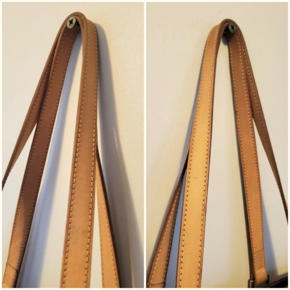 Authentic LOUIS VUITTON Monogram Cabas Mezzo Tote Shoulder Bag - Picture 4 of 14